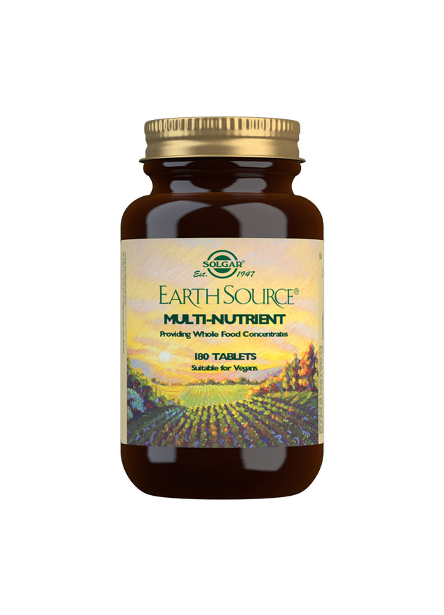 Solgar Earth Source Multi-Nutrient, 180 Tablets