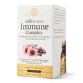 Image showing the comprehensive formula of Ester-C Plus with vitamins A, B6, B12, C, D3, folate, zinc, and botanical extracts for immune support