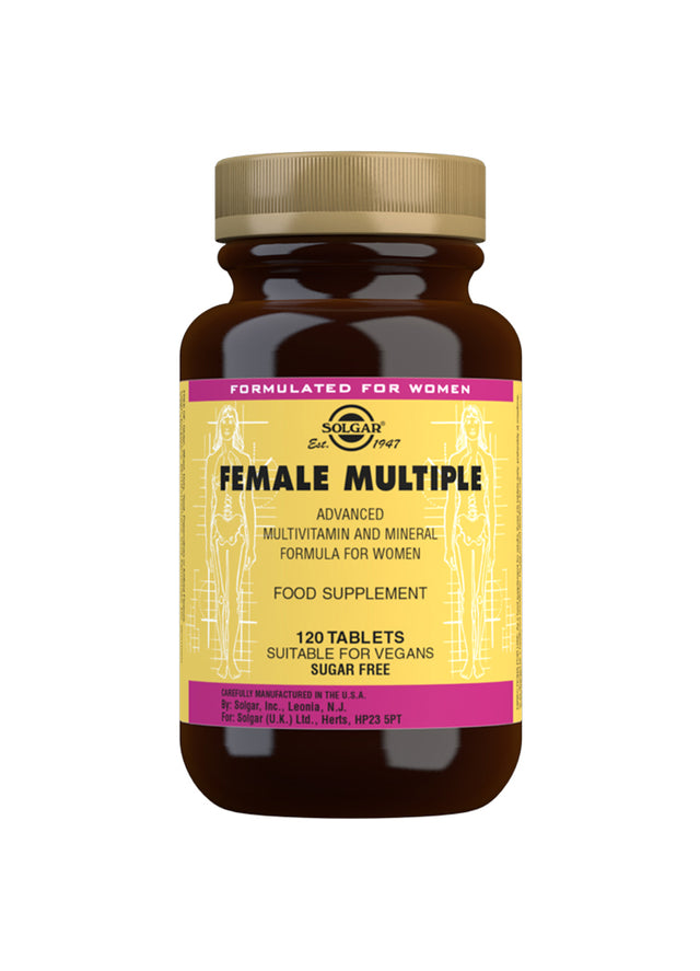 Solgar Female Multiple Multivitamin, 120 Tablets