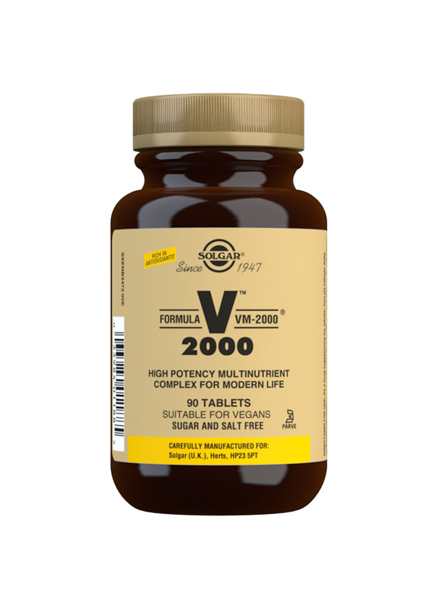 Solgar Formula VM-2000 Multi-Nutrient, 90 Tablets