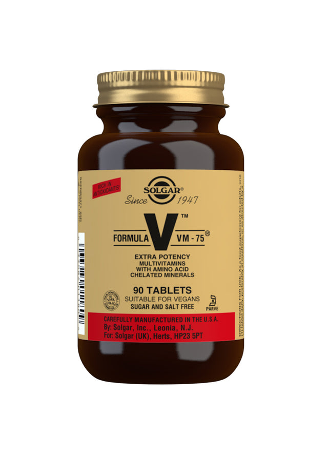 Solgar Formula VM-75, 90 Tablets