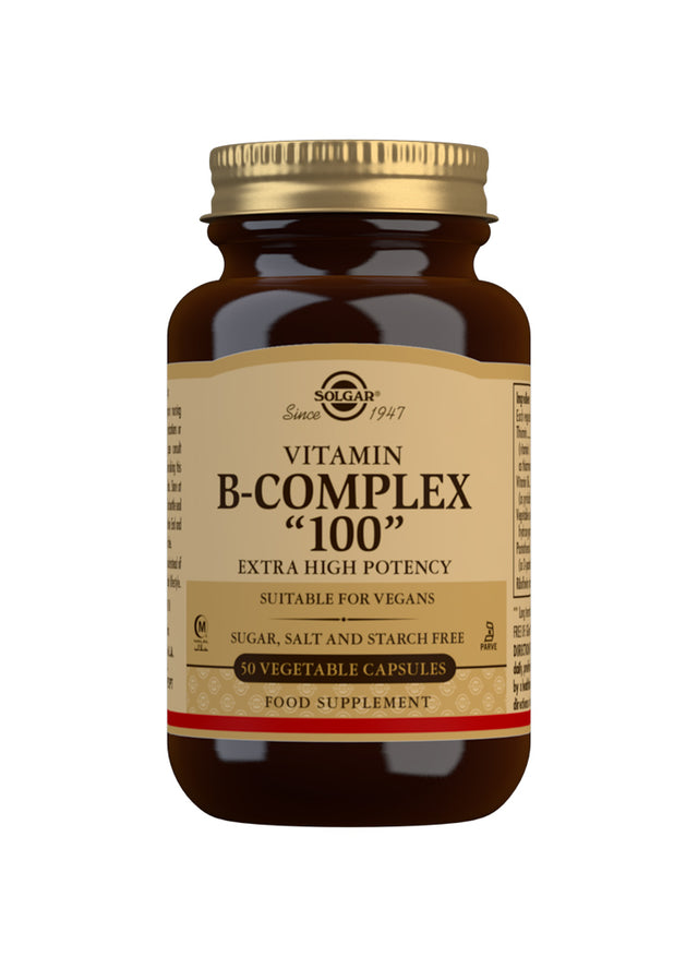 Solgar Formula Vitamin B-Complex ''100'', 50 VCapsules