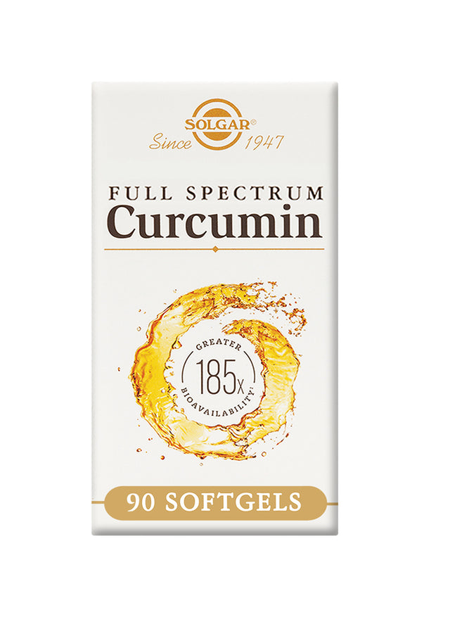 Solgar Full Spectrum Curcumin, 90 SoftGels