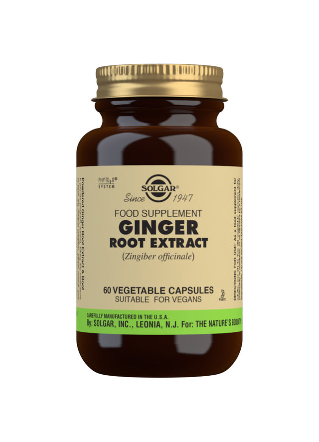 Solgar Ginger Root Extract, 60 VCapsules