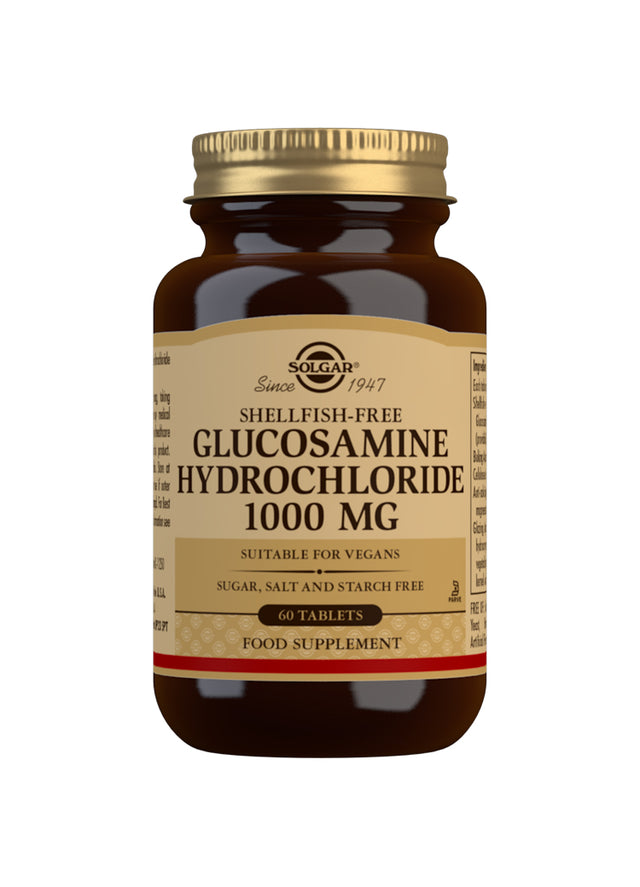 Solgar Glucosamine Hydrochloride, 1000mg, 60 Tablets