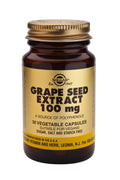 Solgar Grape Seed Extract, 100mg, 30 VCapsules