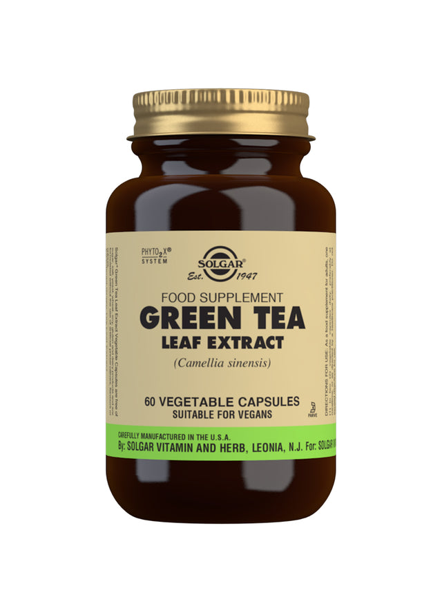 Solgar Green Tea Leaf Extract, 60 VCapsules