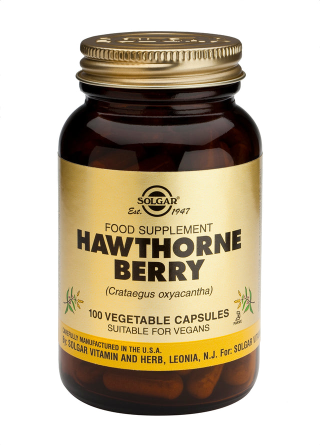 Solgar Hawthorne Berry- 520mg, 100 VCapsules