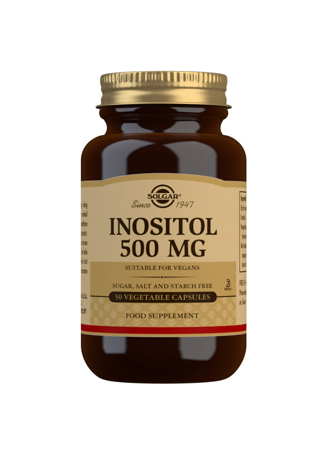 Solgar Inositol, 500mg, 50 VCapsules