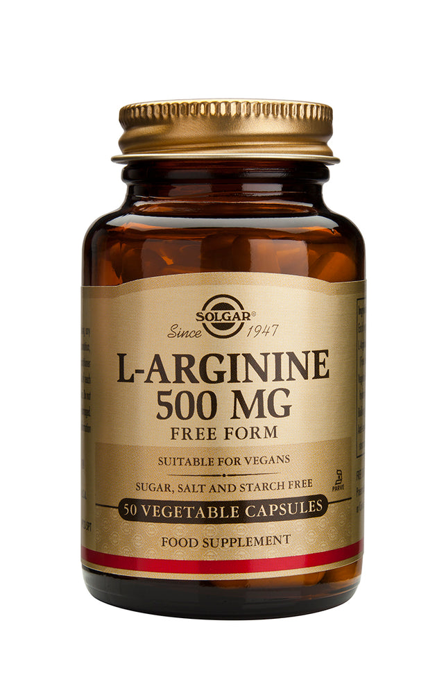 Solgar L-Arginine, 500mg, 50 VCapsules