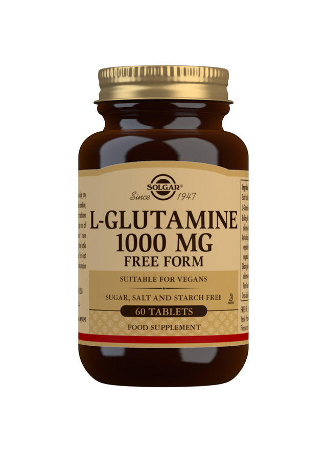 Solgar L-Glutamine, 1000mg, 60 Tablets