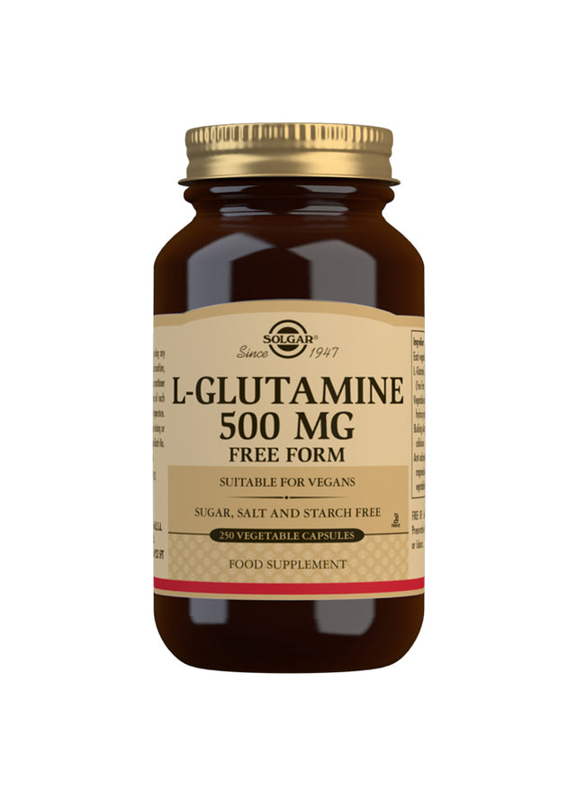 Solgar L-Glutamine, 500mg, 250 VCapsules