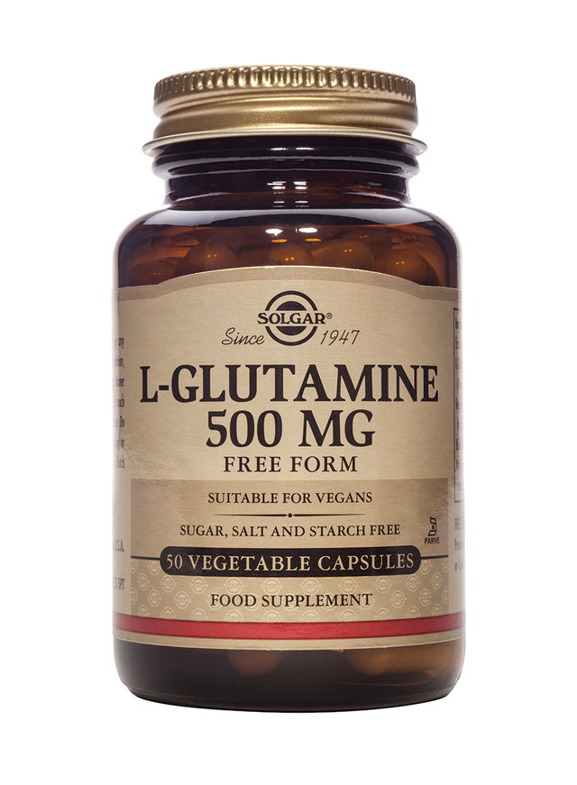 Solgar L-Glutamine, 500mg, 50 VCapsules