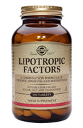 Solgar Lipotropic Factors, 100 Tablets