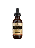 Liquid B-12 supplement in a clear glass dropper bottle with a blue label highlighting B-Complex and 2000µg potency