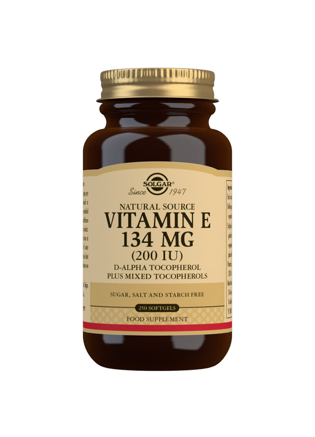Solgar Natural Vitamin E 268mg, 400iu, 250 SoftGels