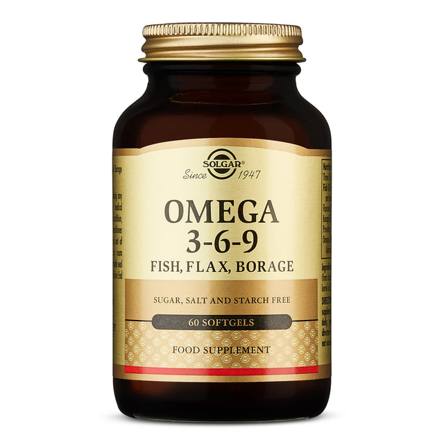 Solgar Omega 3-6-9 Softgels, 60 SoftGels
