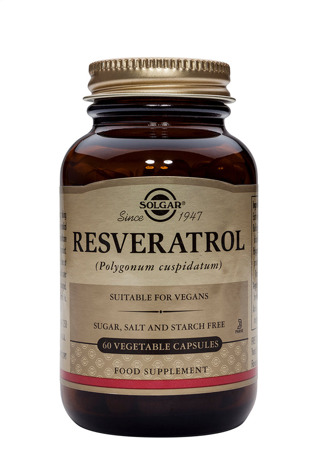 Solgar Resveratrol with Red Wine Extract, 250mg, 30 SoftGels