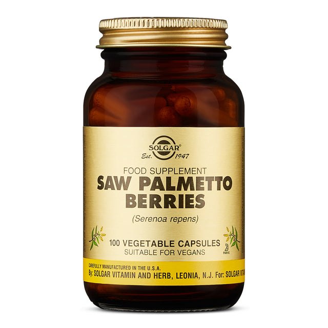 Solgar Saw Palmetto Berries, 520mg, 100 VCapsules