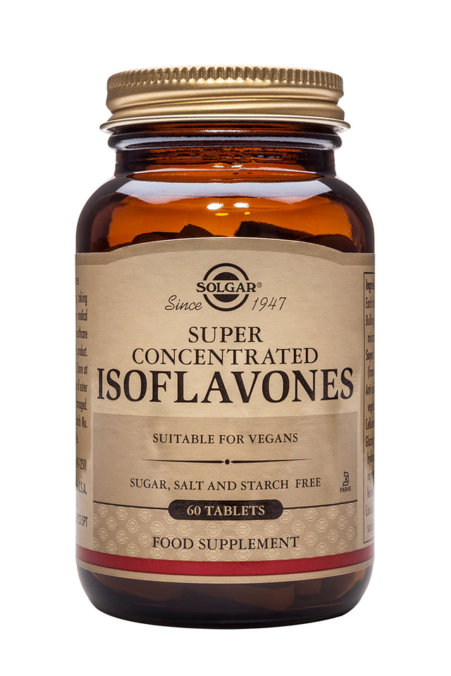 Solgar Super Concentrated Isoflavones, 60 Tablets