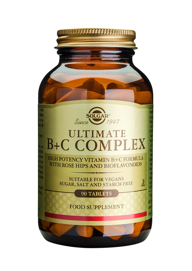 Solgar Ultimate B+C Complex, 90 Tablets