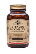 Solgar Vitamin B-Complex with Vitamin C, 100 Tablets