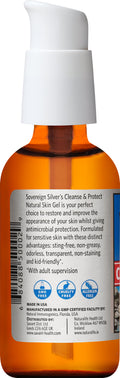 Sovereign Silver Cleans and Protect Natural Skin Gel, 59ml