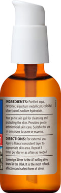 Sovereign Silver Cleans and Protect Natural Skin Gel, 59ml