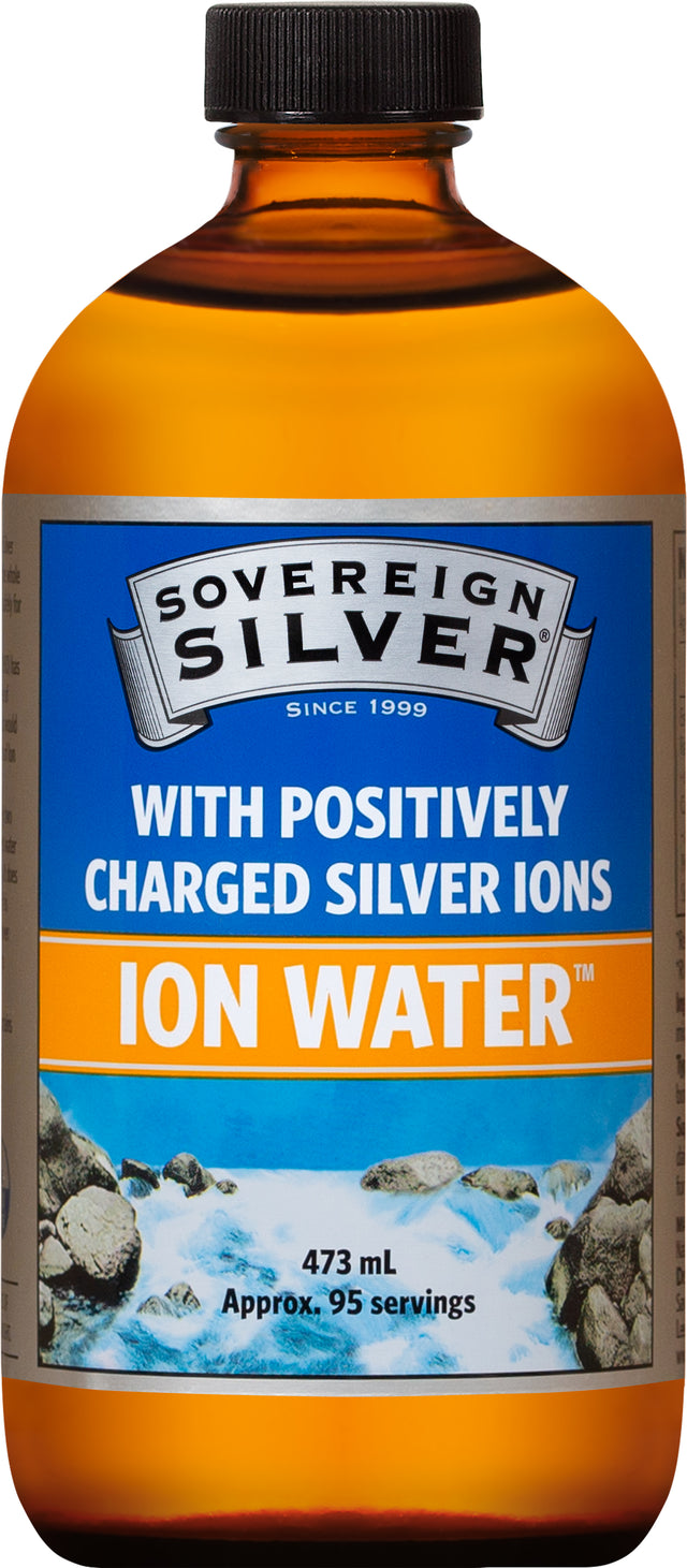 Sovereign Silver Ion Water Hydrosol Polyseal Cap, 472ml