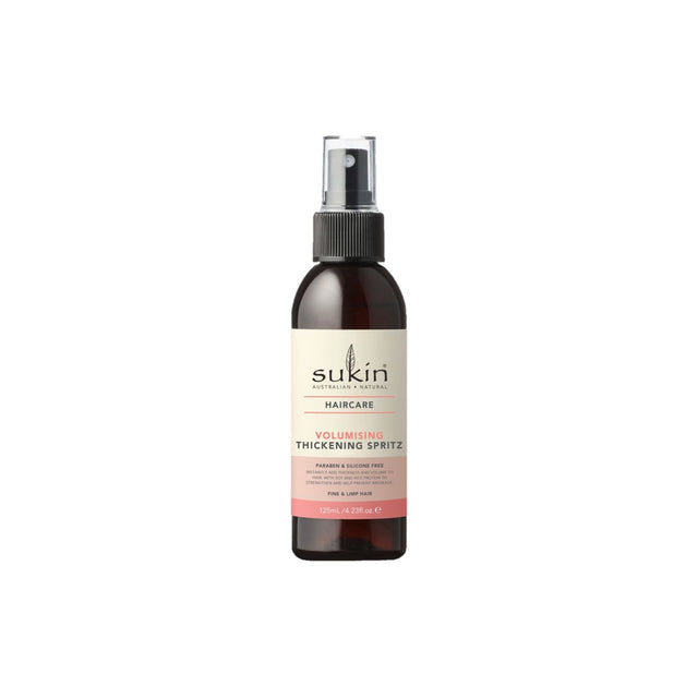 Sukin Hair Volumising Thickening Spritz, 125ml