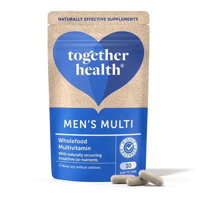 Together Health WholeVit Men's Multivitamin & Mineral, 30 Capsules