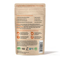 Close-up of the Together Vitamin K2 bottle showing the label and capsules made with chickpeas fermented with Bacillus subtilis nattō