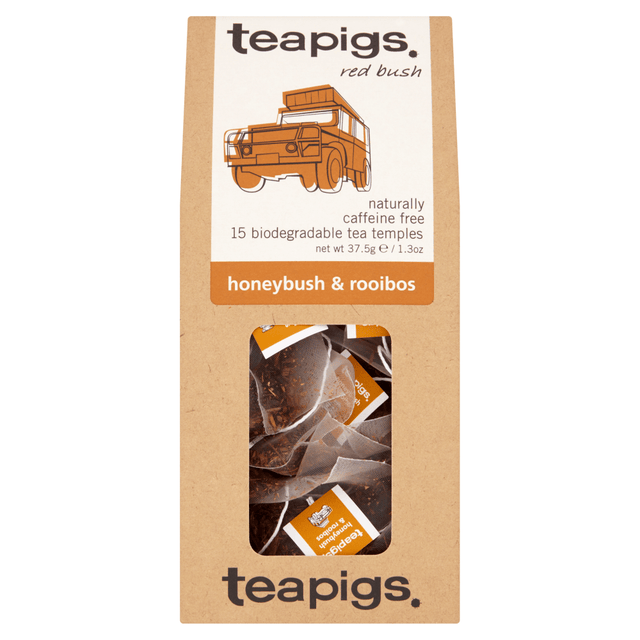 teapigs -Honeybush & Rooibos Tea, 15 Tea Temples