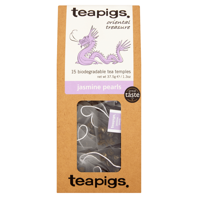 teapigs - Jasmine Pearls Tea, 15 Tea Temples