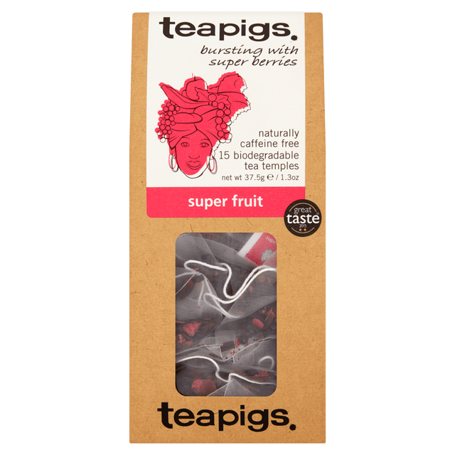 teapigs -  Super Fruit Tea, 15 Tea Temples