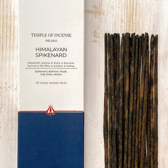 Temple of Incense Himalayan Spikenard, 20 Sticks