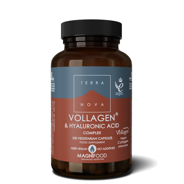 Terranova Vollagen & Hyaluronic Acid, 100 Capsules