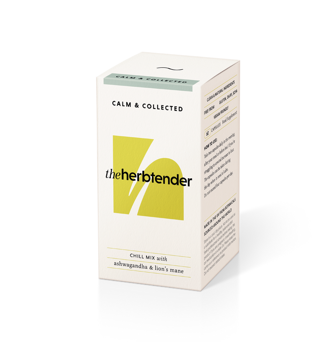 The Herbtender Calm & Collected, 60 Capsules