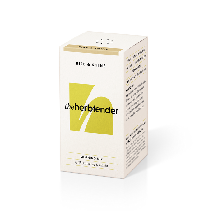 The Herbtender Rise & Shine, 60 Capsules