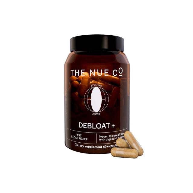 The Nue Co. Debloat +, 60 Capsules