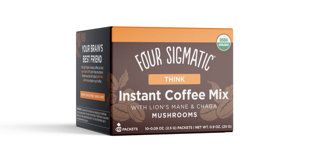 Four Sigmatic Coffee With Lions Mane & Changa- Think, 10 Sachets