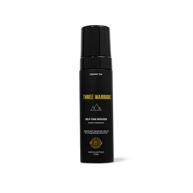 Three Warriors Self-Tan Mousse, 150ml