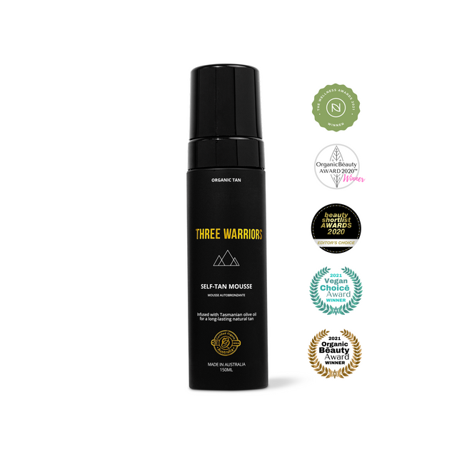 Three Warriors Self-Tan Mousse, 150ml