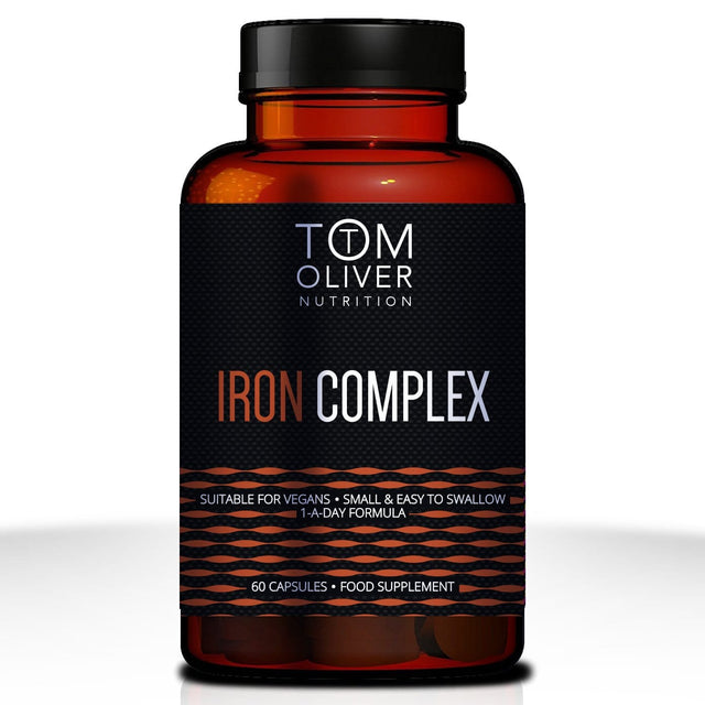 Tom Oliver Iron Complex, 60 Capsules