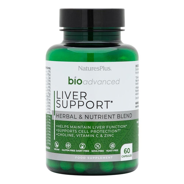 Nature's Plus Bioadvanced Liver Support, 60CAPS