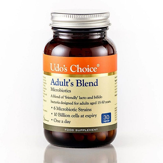 Udo's Choice Adult’s Blend Microbiotics, 30 Capsules