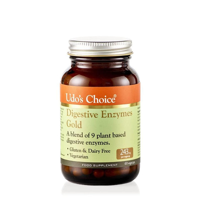 Udo's Choice Digestive Enzymes Gold, 60 Capsules
