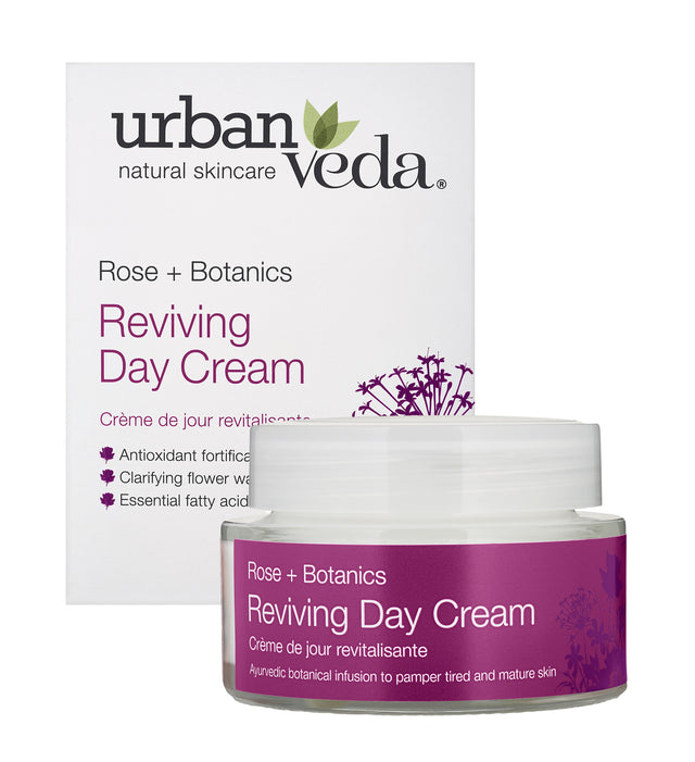 Urban Veda Rose & Botanics Reviving Day Cream, 50ml