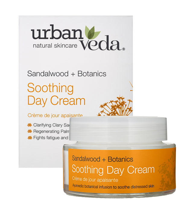 Urban Veda Sandalwood & Botanics Soothing Day Cream, 50ml