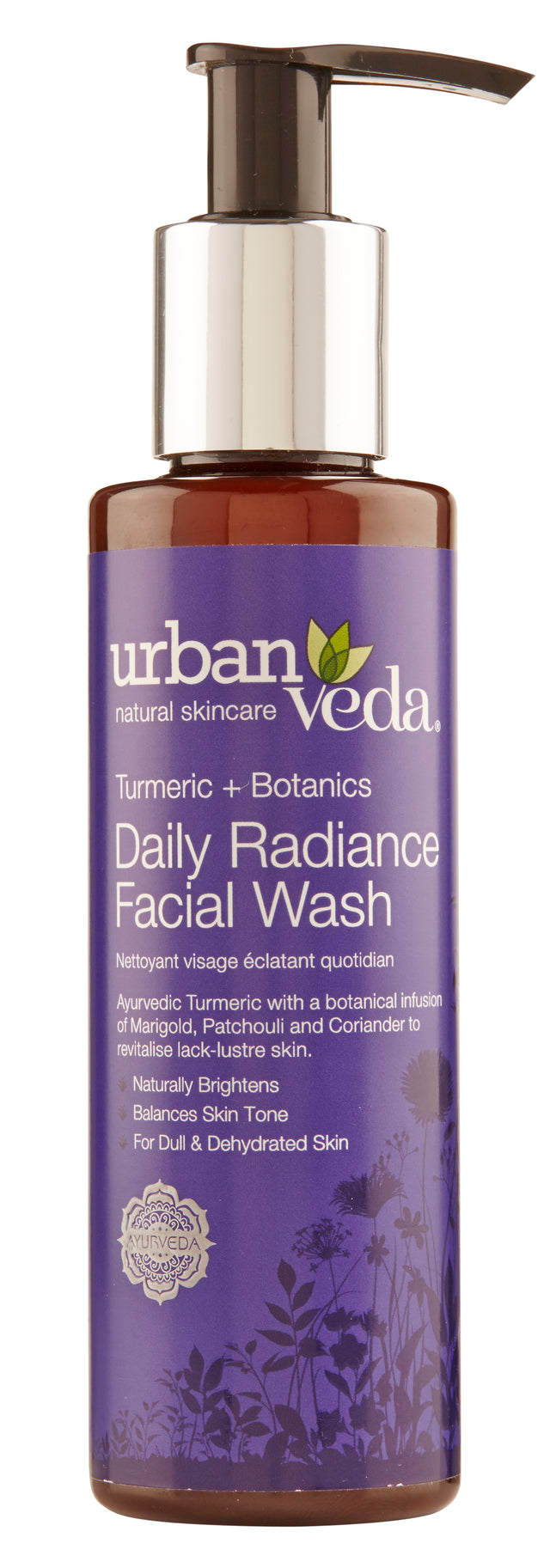 Urban Veda Turmeric & Botanics Radiance Daily Facial Wash, 150ml